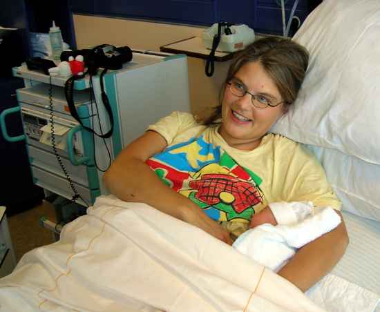 Trotse mama